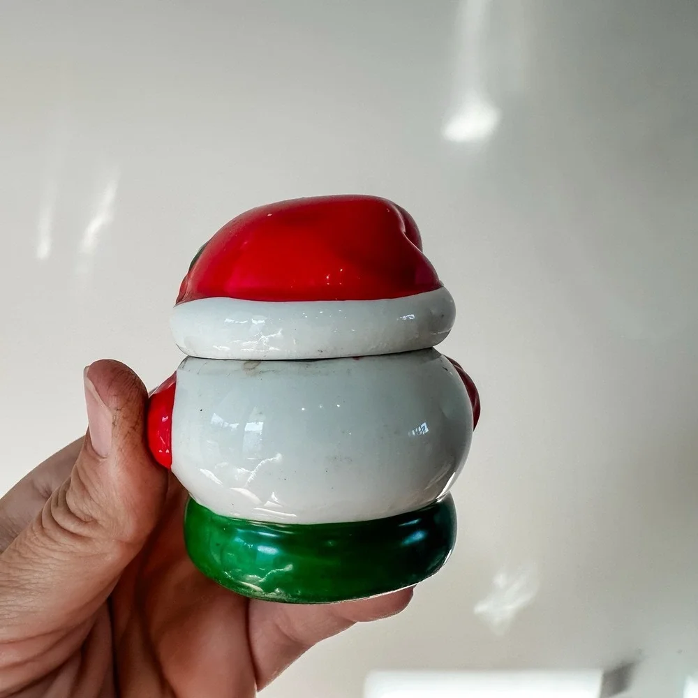Vintage 1980's Christmas Trinket Lot Granny NOS‎